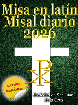cover image of Misa en latín Misal diario 2026 latino-español, en orden, todos los días
